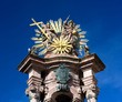 Banska Stiavnica - Holy Trinity column - detail Banska Stiavnica - Holy Trinity column - detail