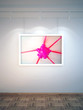 Wandbild in Galerie 3D Interieur