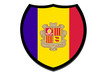 drapeau andorre drapeau andorre