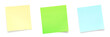 Sticky notes