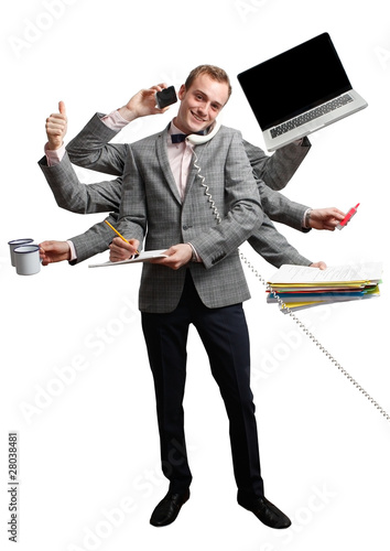 Photo: Efficient employee Efficient employee