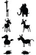 Animal Silhouettes