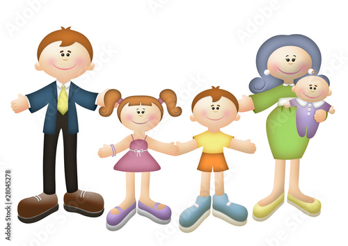 Illustration: Happy Family Happy Family