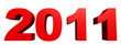 High resolution conceptual 2011 year