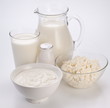 Photo of milk products.