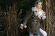 Moda invernal en piel