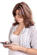 pregnant phone pouty