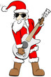 Rock-Weihnachtsmann