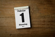 1 Februar