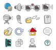 cartoon web icon