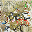 A Grunge Background with Old Paint and Graffiti A Grunge Background with Old Paint and Graffiti