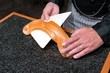 Making traditional caramel sweets