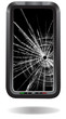 Broken mobile phone