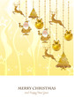 Christmas reindeer d 'oro Christmas reindeer d 'oro