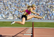 Foto: Track and Field Hurdler Athlete Track and Field Hurdler Athlete