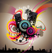 music vector illustration