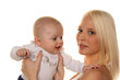 Mutter mit Baby