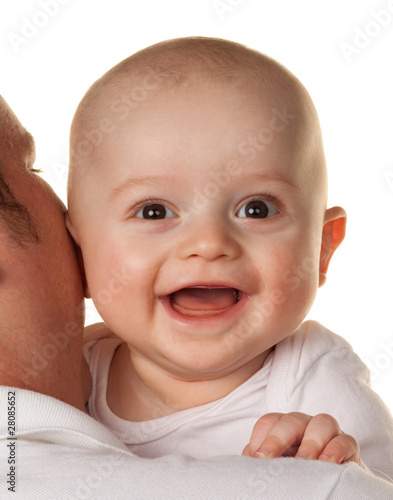 Photo: Vater mit Baby Vater mit Baby
