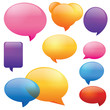 set of glossy icons