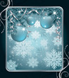 Christmas blue card. vector illustration Christmas blue card. vector illustration