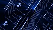 Digital printed circuit with shine effect - loop