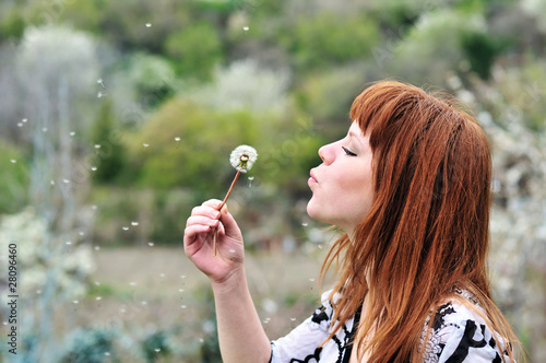 Photo: wishing girl wishing girl