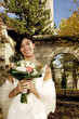 Ritratto di una sposa sorridente