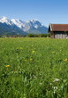 Blick auf die Zugspitze/Garmisch-Partenkirchen