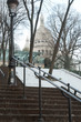 Neige sur Montmartre - Paris