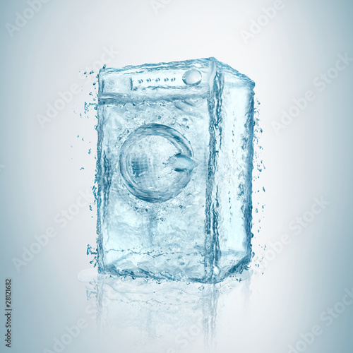 Illustration: Washing machine Washing machine