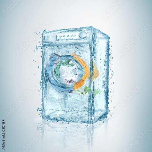 Illustration: Washing machine Washing machine