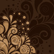 Chocolate colours ornament