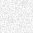 seamless snowflakes pattern (vector)