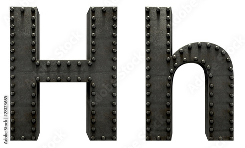 Illustration: Forge metal font rivet Forge metal font rivet