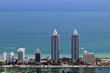 Luxury waterfront towers