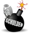 Vektor: Schulden 1 Schulden 1