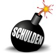 Vektor: Schulden 3 Schulden 3