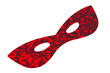 Photo : Red masquerade mask Red masquerade mask