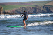 paddle boarder