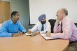 Multi Racial Group of Business People in a Meeting