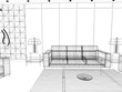 salotto rendering 3d divano illustrazione disegno interior salotto rendering 3d divano illustrazione disegno interior