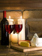 Red wine and cheese