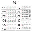Calendar 2011