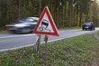 Achtung Straßenglätte
