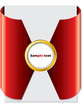 Red arrow brochure design Red arrow brochure design