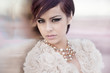 Beautiful fashion model