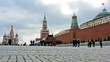 Red Square. Time lapse.