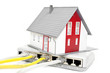 Haus mit Wlan Router