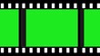 film strip - green screen