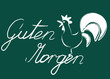 Guten Morgen Tafel